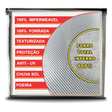 Capa Cobrir Chuva Carro Proteção Uv Raios Solar Forro Total