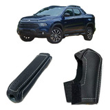 Capa Couro Câmbio Automático Fiat Toro Volcano + Freio Mão 