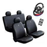 Capa De Banco Couro Peugeot 207 Sedan Passion + Brinde