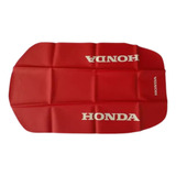 Capa De Banco Honda Xlr 125 Modelo Original Vermelha Escrita