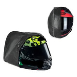 Capa De Capacete Moto Impermeavel Universal Em Couro Courvin