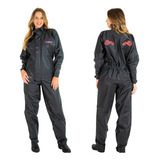 Capa De Chuva Motoqueiro Modelo Líder Feminino - Tamanhos