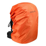 Capa De Chuva Para Mochilas De 40 A 60 Litros Cor Laranja-tijolo