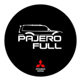 Capa De Estepe Couro Sintético Pajero Full Antiga Mitsubishi