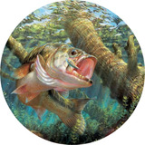 Capa De Estepe Ecosport Aircross Aro 13 A 16 Peixe Tucunaré