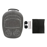 Capa De Fone De Ouvido Vr Travel Eva Grey Anti Fall Portable