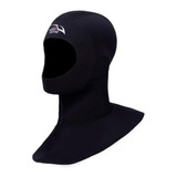 Capa De Mergulho De Neoprene Wetsuit Hood 3mm Black Xl
