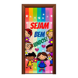 Capa De Porta Sublimado Decorativo C/elástico Temas Variados