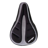 Capa De Selim Em Gel Silicone Preto Ajustavel Banco Bike