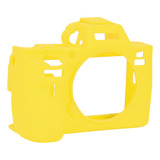 Capa De Silicone Amarela Capa Protetora Para Câmera Digital