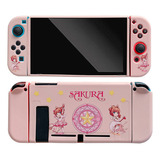 Capa De Silicone Bh Card Captor Sakura Para Switch Ns 0500