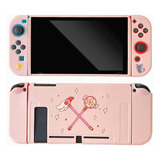 Capa De Silicone Card Captor Sakura Para Switch Ns 0691