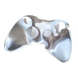 Capa De Silicone Para Controle De Xbox 360 - Branco E Marrom