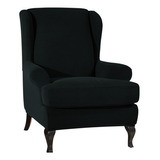 Capa De Sofá Capa De Tecido Sofá (preto) Cadeira Stretch