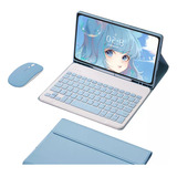 Capa De Teclado E Mouse Para Galaxy Tab S9 11 Sm-x710/x716b