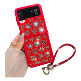 Capa De Telefone Diamond Heart Z Flip3/4/5