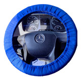 Capa De Volante Para Ônibus/caminhão(azul) Tecido Oxford.