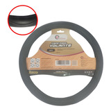Capa De Volante Preta De Couro Para Volantes De 38 Cm
