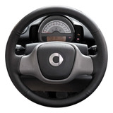 Capa De Volante Smart Fortwo 2008-2015 Couro Genuíno Real