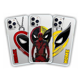 Capa Deadpool E Wolverine Se Completam Com Nome Capinha