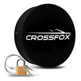 Capa Estepe Crossfox Aro 15 E 16 Cabo Aço E Cadeado Vinílica