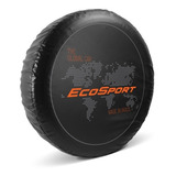 Capa Estepe Ecosport Mapa Global Branco Ou Laranja Aro 15 16