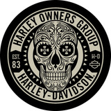Capa Estepe Tracker 2007/... Pneu 235/60 16 Harley Caveira