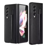 Capa Flip Couro Suporte S-pen Para O Samsung Galaxy Z Fold 4