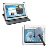 Capa Giratória + Película Para Tablet Galaxy Note 10.1 N8000