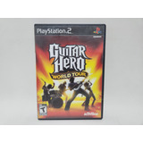Capa Guitar Hero World Tour Original Para Playstation 2