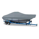 Capa Lancha Fishing 22 S/ T-top Proteção Contra O Tempo
