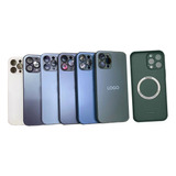 Capa Luxo Magsafe Nano Glass Para iPhone 12 Tds Modelos 