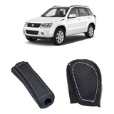 Capa Manopla Suzuki Grand Vitara Manual 2009/12 + Freio Mão