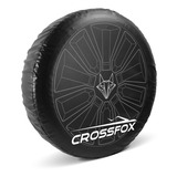 Capa P/ Estepe Crossfox 10/18 Pneu 205/60 15 Raposa Outlines