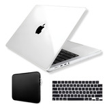 Capa P/ Macbook Pro 16.2 Pol M1 M2 M3 +bag +protetor Teclado
