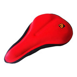 Capa Para Banco De Bicicleta / Bike - Gel - Prottector Cor Vermelho