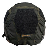 Capa Para Capacete Airsoft Paintball Multicam Black Bélica