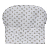 Capa Para Carrinho Baby Star Estrela Grande Cinza