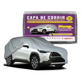 Capa Para Cobrir Carro Captur Forro Parcial 100% Impermeável