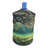 Capa Para Galão De Água 20l Invertido Estampa 007 Floresta