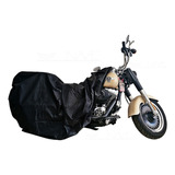 Capa Para Moto Custom Harley, Shadow, Boulevard, Vulcan Gg Cor Preto