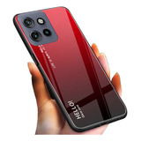 Capa Para Moto Edge 50 Neo Casco De Vidro Gradiente