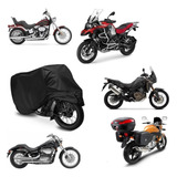 Capa Para Moto Porte Grande E Com Baú Anti Chama Impermeável