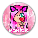 Capa Para Painel Redondo 50cm Tema Roblox Jogo Infantil