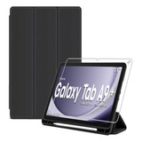 Capa Para Samsung Galaxy Tab A9+ Sm-x216 X210 + Pelicula Cor Preto
