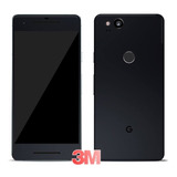 Capa Pelicula Adesiva Skin Preto Fosco Google Pixel 2 Da 3m