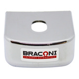Capa Proteção 100mm Para Engate Reboque - Acabamento Inox