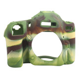 Capa Protetora De Câmera De Camuflagem Digital Em Silicone M