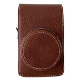 Capa Protetora De Câmera Digital Pu Leather Storage
