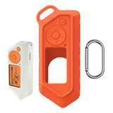 Capa Protetora De Silicone Macio Para Flipper Zero Laranja